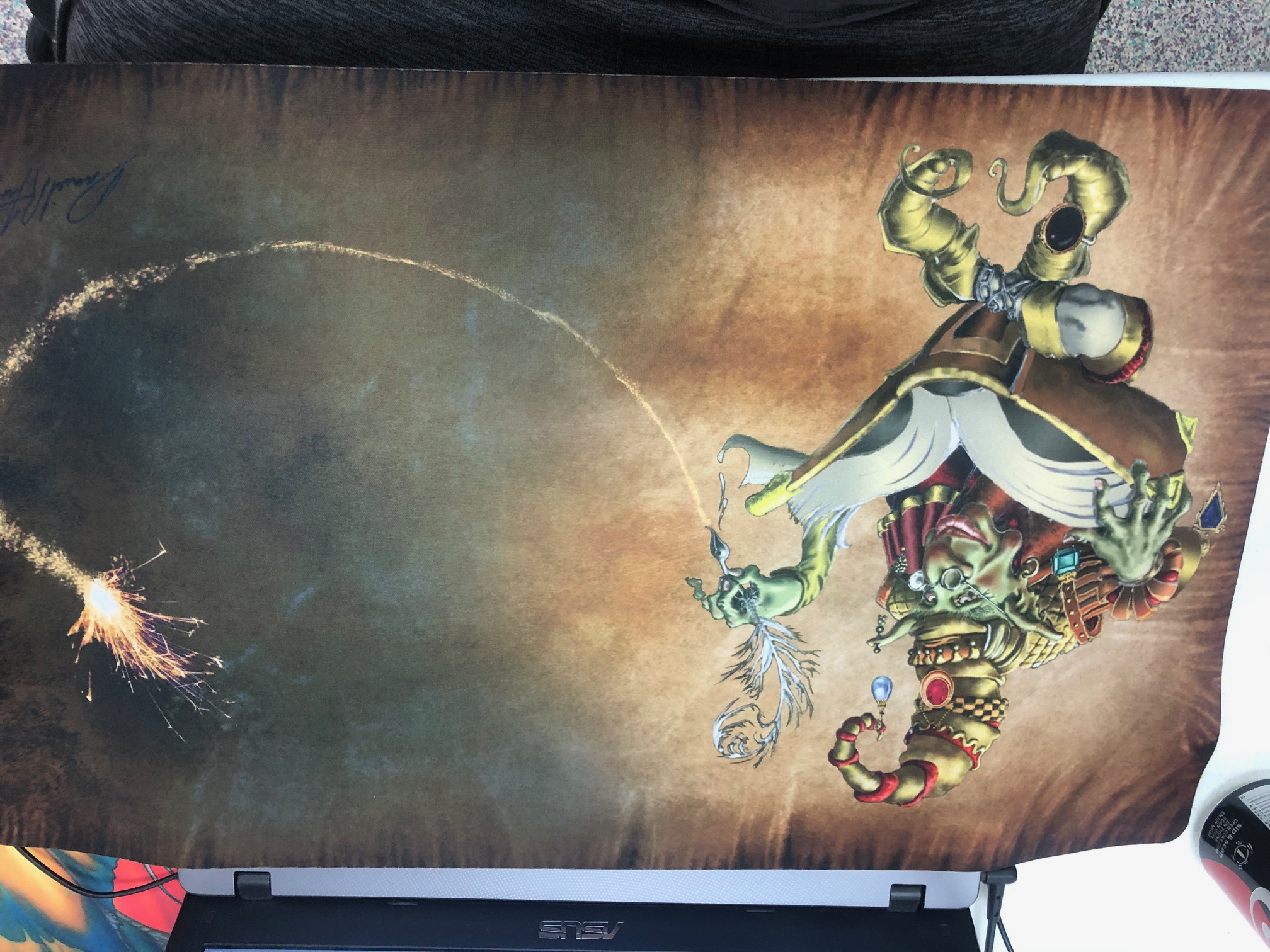 Dan Frazier: Mox Scribe Playmat